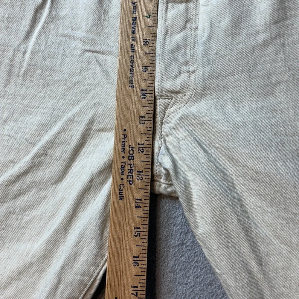 Levi's 501 Jeans Mens 38x34 (36x32) Original Fit White Oak Cone Denim Straight